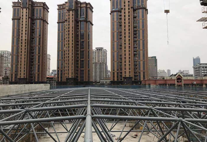邵武螺栓球网架结构
