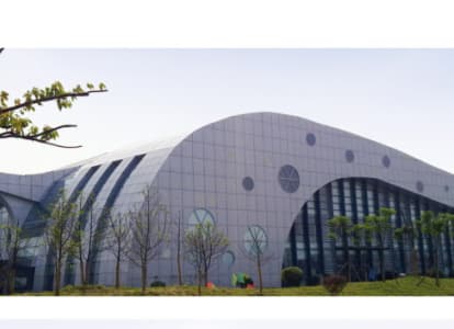 邵武会议中心外景网架工程
